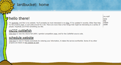 Desktop Screenshot of lardbucket.org