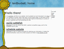 Tablet Screenshot of lardbucket.org